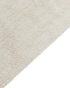 Beliani Tappeto per bambini ZORAKAN Beige chiaro 140 x 200 cm Cotone Beige Nero