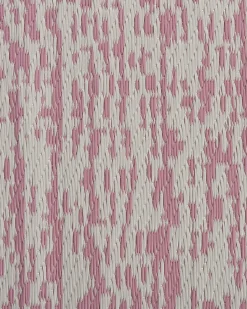Online Beliani Tappeto per esterni BALLARI Rosa 120 x 180 cm Bianco Rosa