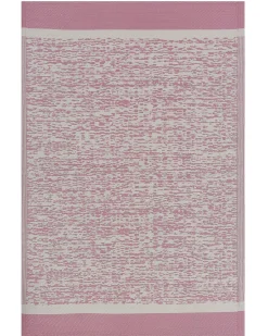 Online Beliani Tappeto per esterni BALLARI Rosa 120 x 180 cm Bianco Rosa