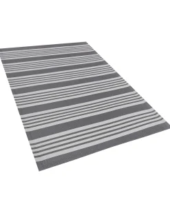 Online Beliani Tappeto per esterni DELHI 120 x 180 cm Grigio