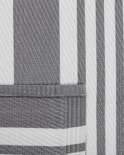 Online Beliani Tappeto per esterni DELHI 120 x 180 cm Grigio