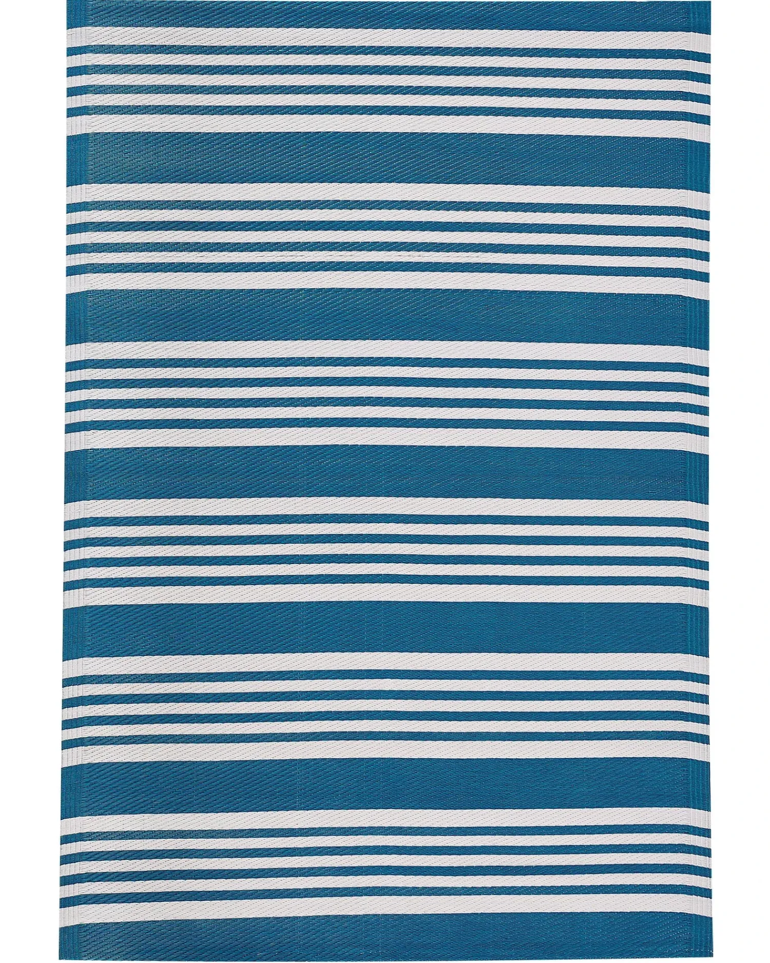 Discount Beliani Tappeto per esterni ELURU Blu 120 x 180 cm Bianco Blu Grigio Nero