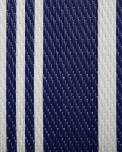 Best Beliani Tappeto per esterni HALDIA Blu marino 90 x 180 cm Bianco Blu