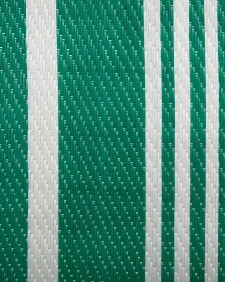 Hot Beliani Tappeto per esterni HALDIA Verde 90 x 180 cm Bianco Verde