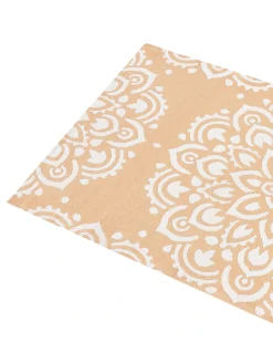 Online Beliani Tappeto per esterni KARWAR Beige 80 x 150 cm Beige Bianco