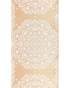 Online Beliani Tappeto per esterni KARWAR Beige 80 x 150 cm Beige Bianco