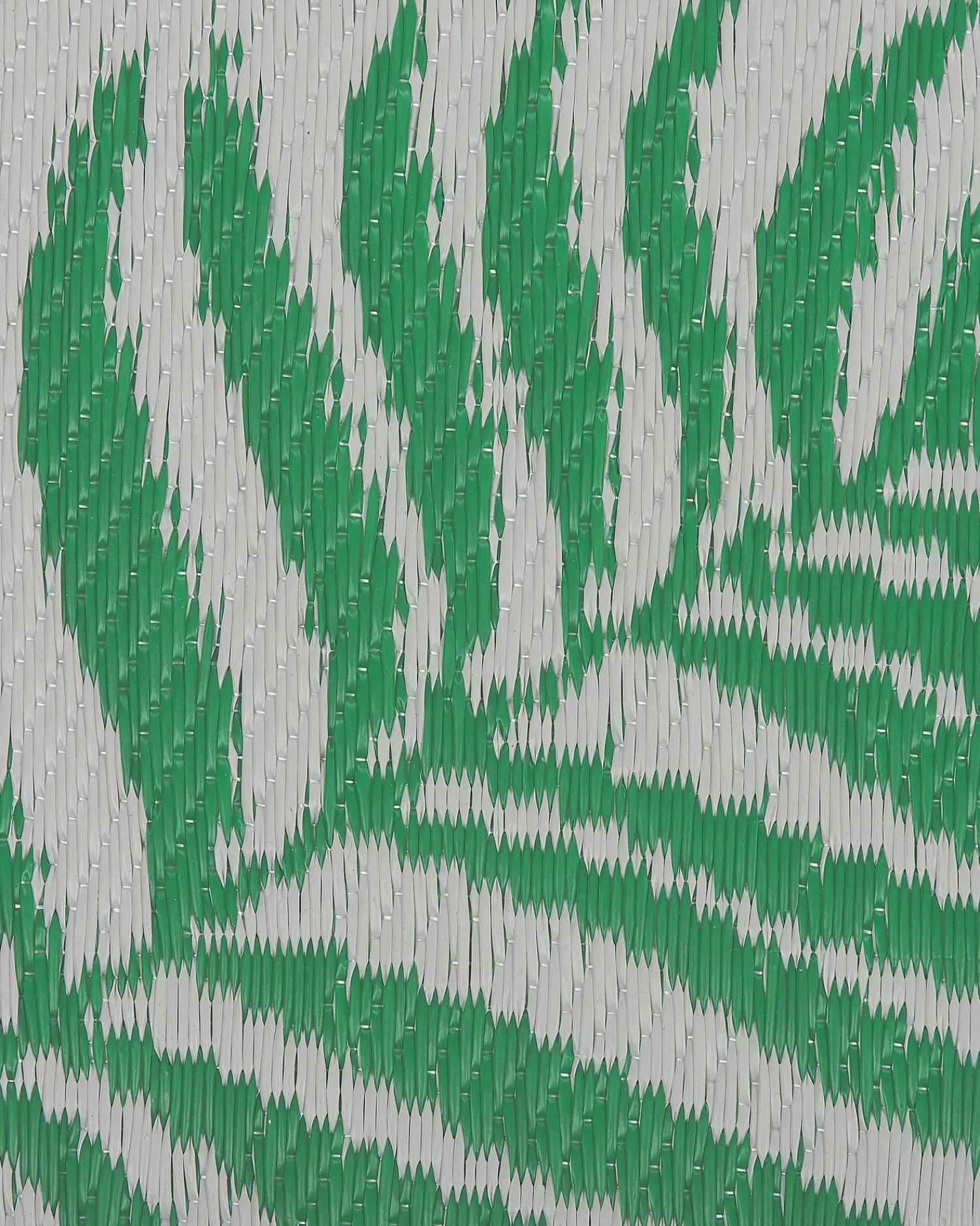 Clearance Beliani Tappeto per esterni KOTA Verde 60 x 105 cm Reversibile Bianco Verde