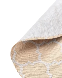 Sale Beliani Tappeto per esterni MOSORE Beige Bianco Beige