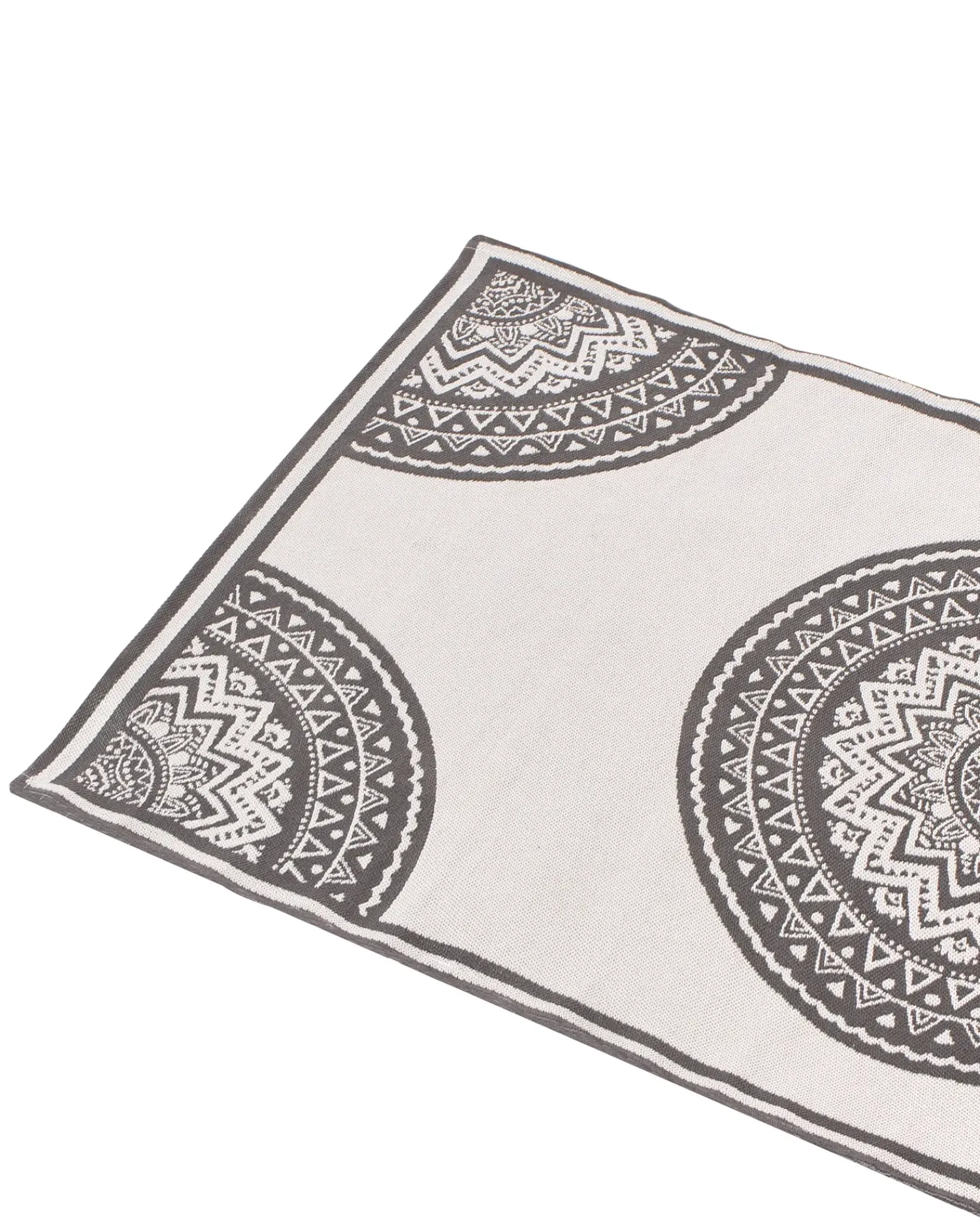 Sale Beliani Tappeto per esterni NELLORE Grigio Beige Grigio
