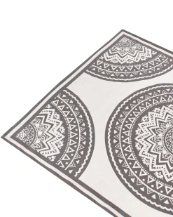Hot Beliani Tappeto per esterni NELLORE Grigio Beige Grigio