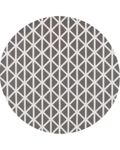 Clearance Beliani Tappeto per esterni PANAJI Grigio Bianco Grigio