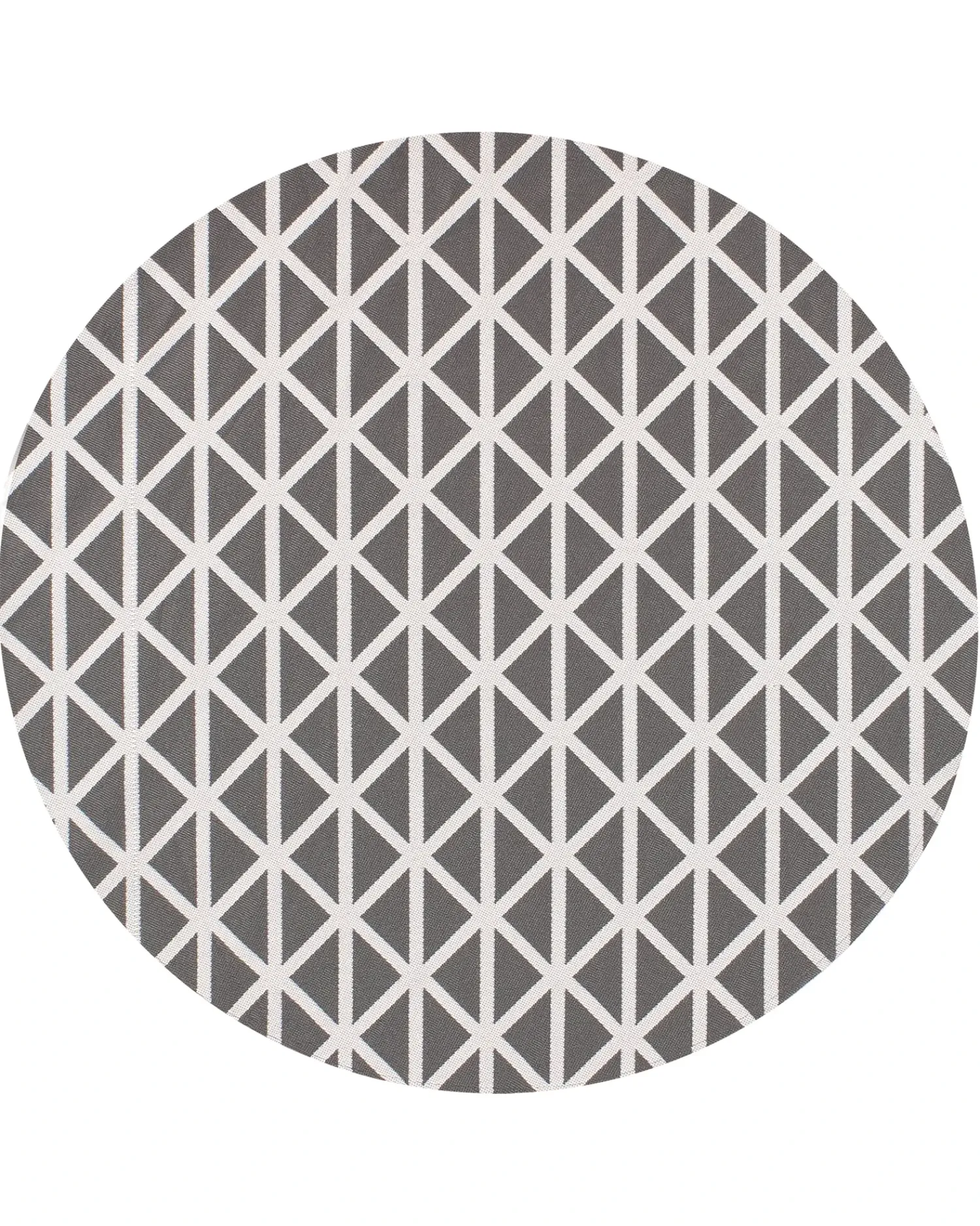 Clearance Beliani Tappeto per esterni PANAJI Grigio Bianco Grigio