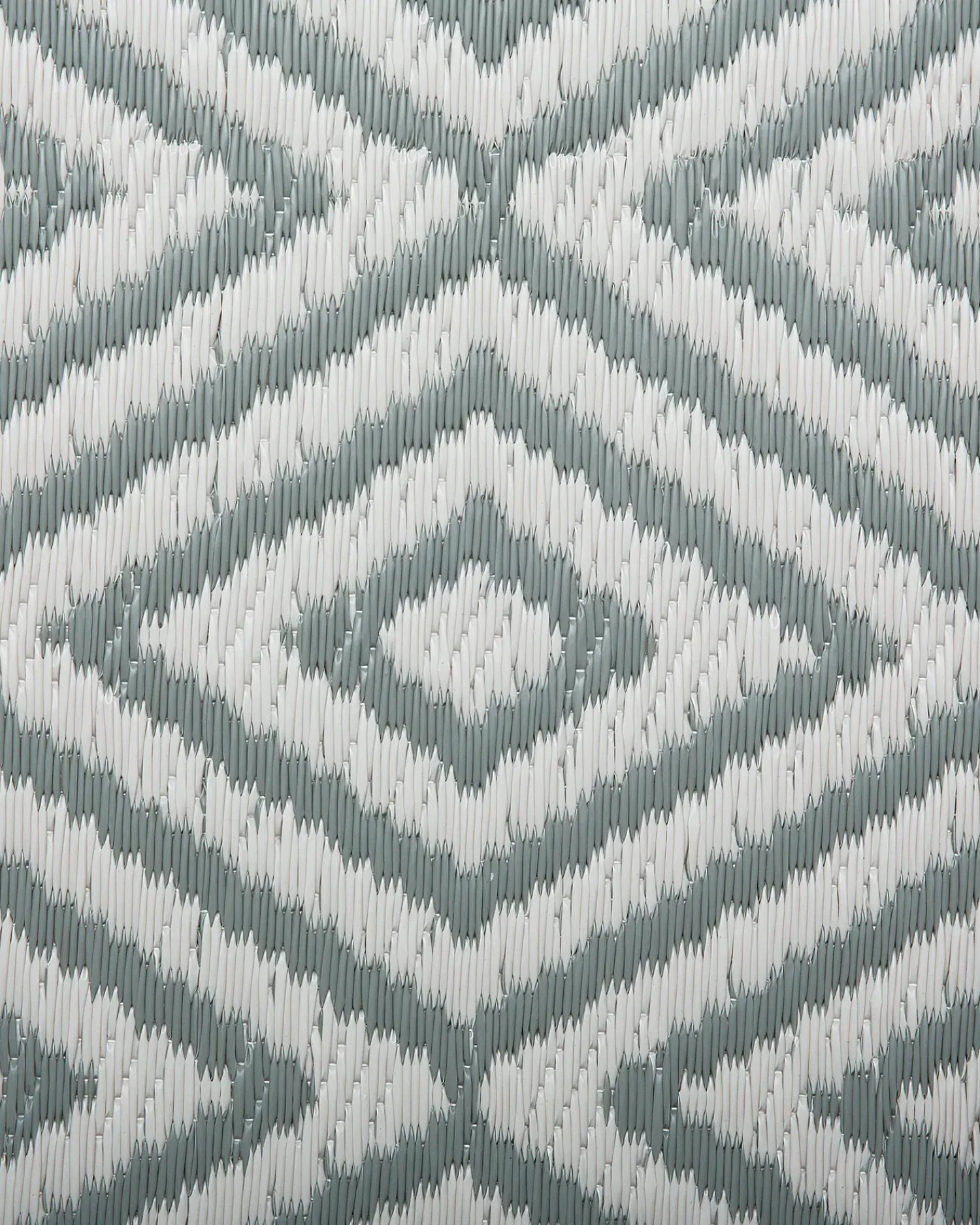 Best Beliani Tappeto per esterni SIKAR Verde chiaro 90 x 150 cm Bianco Verde