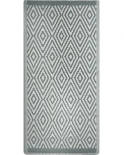 Best Beliani Tappeto per esterni SIKAR Verde chiaro 90 x 150 cm Bianco Verde