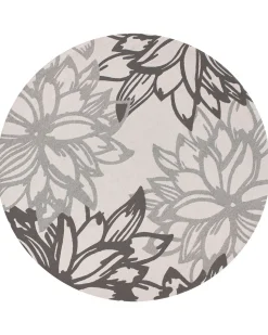Outlet Beliani Tappeto per esterni SOLAPUR Grigio Beige Grigio