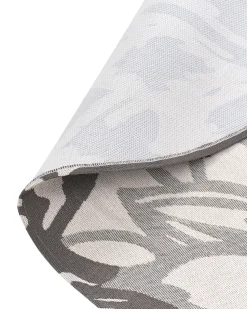 Outlet Beliani Tappeto per esterni SOLAPUR Grigio Beige Grigio