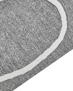 Best Beliani Tappeto per esterni YAVU Grigio Bianco Grigio