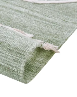 Hot Beliani Tappeto per esterni YAVU Verde chiaro Bianco Verde