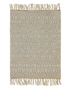 New Beliani Tappeto POZANTI Iuta Beige