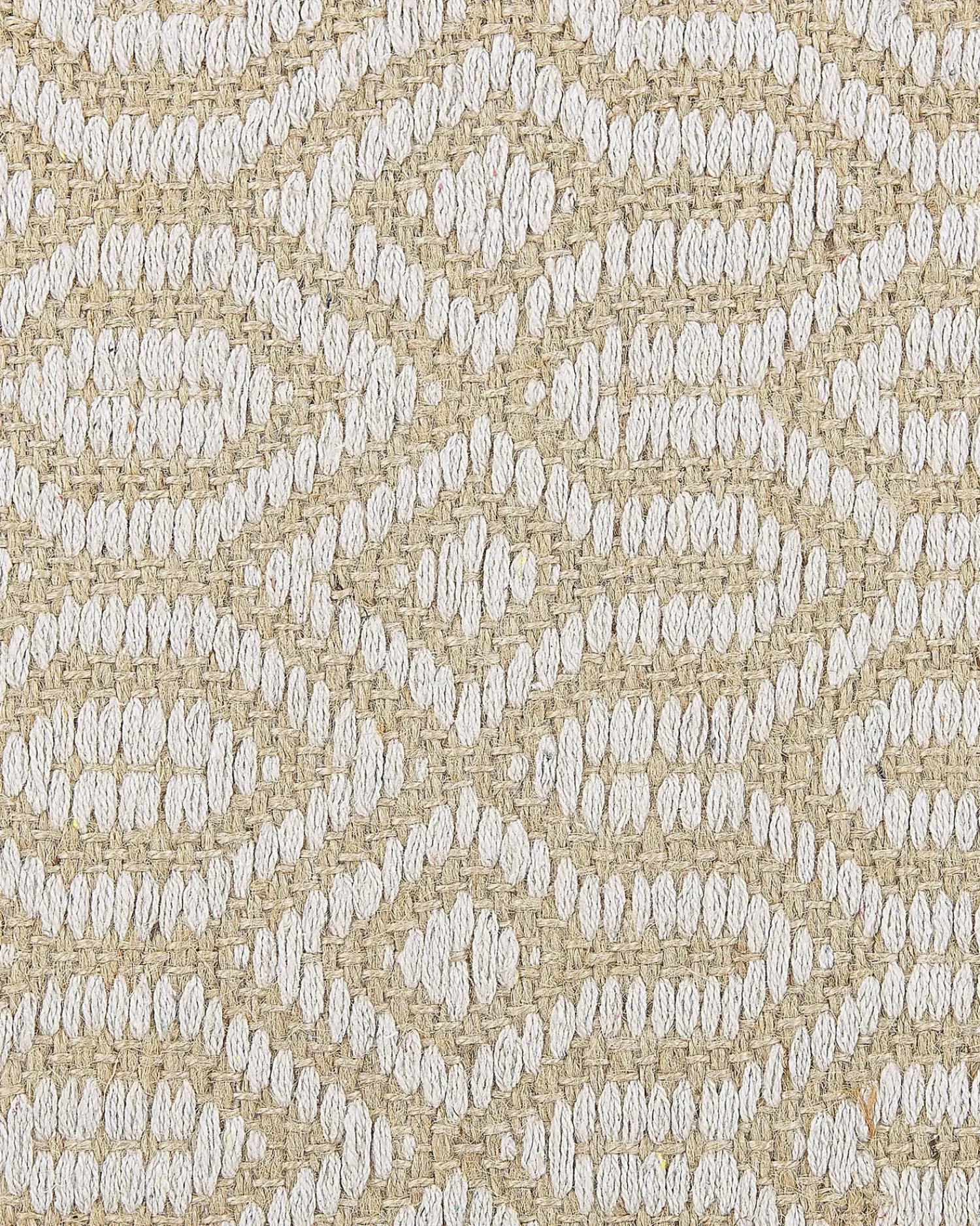Beliani Tappeto POZANTI Iuta Beige