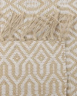 Beliani Tappeto POZANTI Iuta Beige