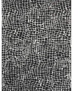 Beliani Tappeto PUNGE Nero 300 x 400 cm Bianco Nero