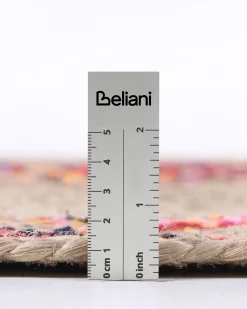 Sale Beliani Tappeto RAIGAD Multicolore 160 x 230 cm Iuta Beige Multicolore