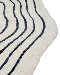 Clearance Beliani Tappeto RAMZAN Beige 200 x 300 cm Viscosa Beige Nero