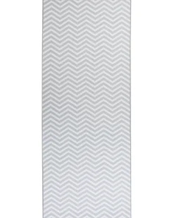 Beliani Tappeto SAIKHEDA Bianco Bianco Grigio