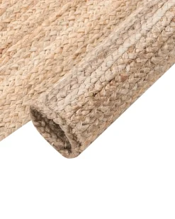 New Beliani Tappeto SANGLI Iuta Beige