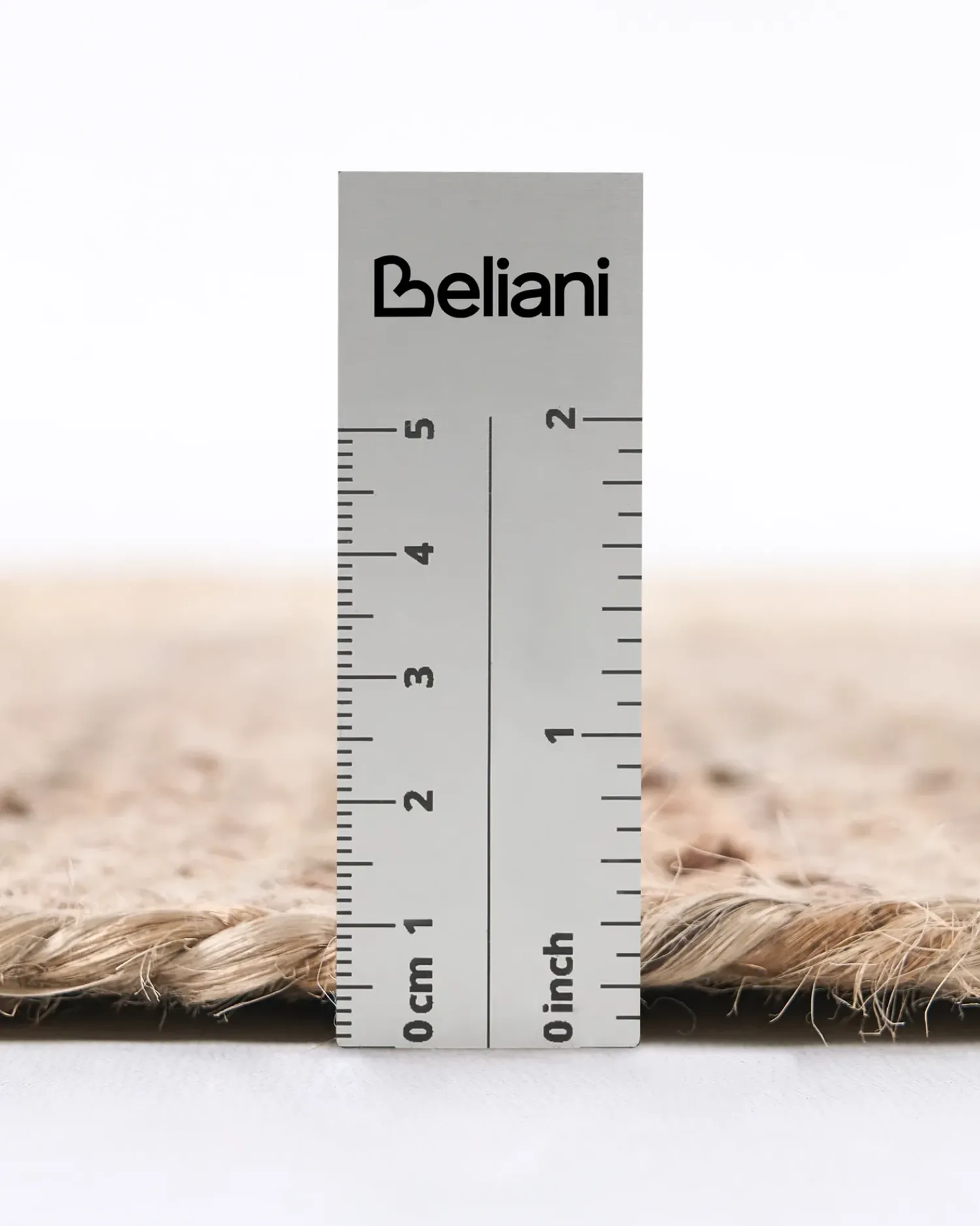 Hot Beliani Tappeto SANGLI Iuta Beige