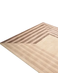 Outlet Beliani Tappeto SARAI Viscosa Beige