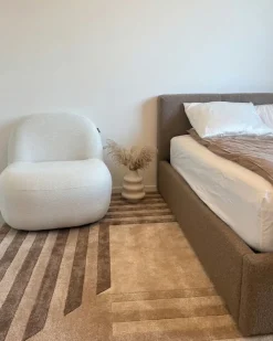 Outlet Beliani Tappeto SARAI Viscosa Beige