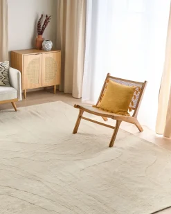 Beliani Tappeto SASNAK Lana Beige