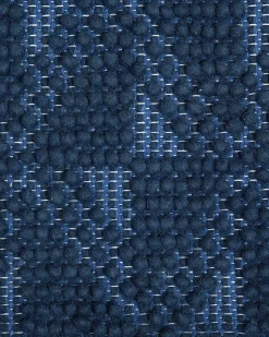 New Beliani Tappeto SAVRAN marino 80 x 150 cm Lana Blu