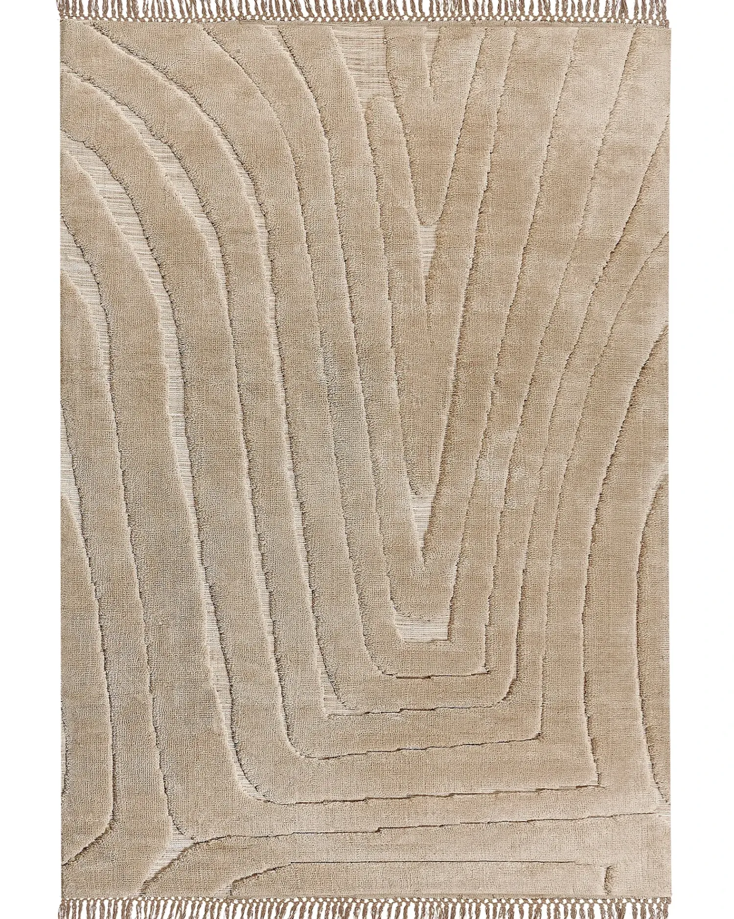 Best Beliani Tappeto SAZOO Beige