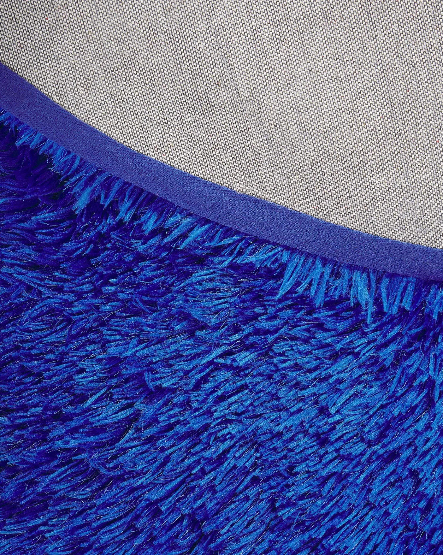 Hot Beliani Tappeto Shaggy CIDE Blu