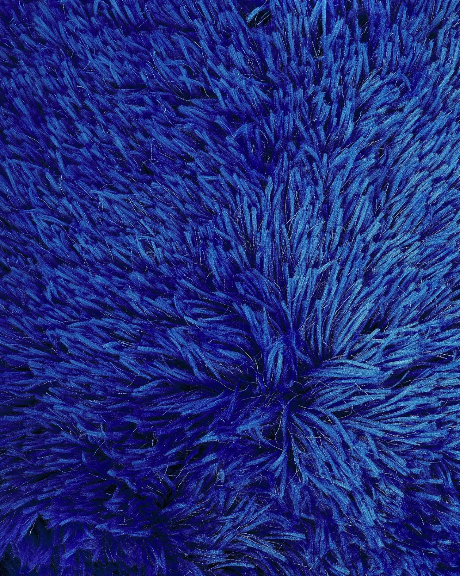 Hot Beliani Tappeto Shaggy CIDE Blu