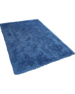 Discount Beliani Tappeto Shaggy CIDE Blu