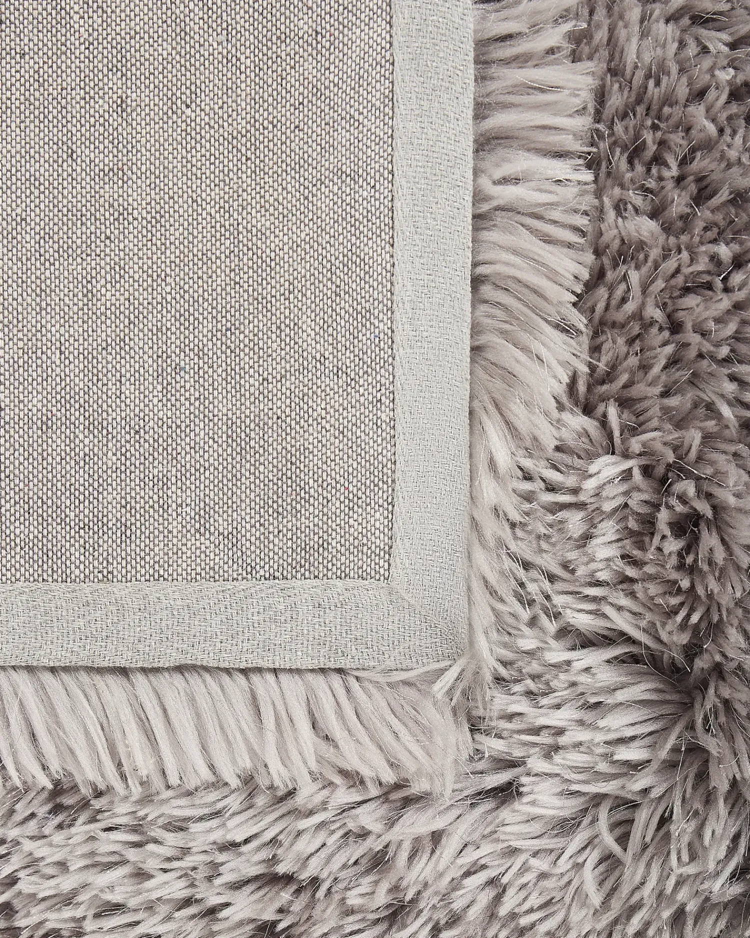 Discount Beliani Tappeto Shaggy CIDE chiaro Grigio