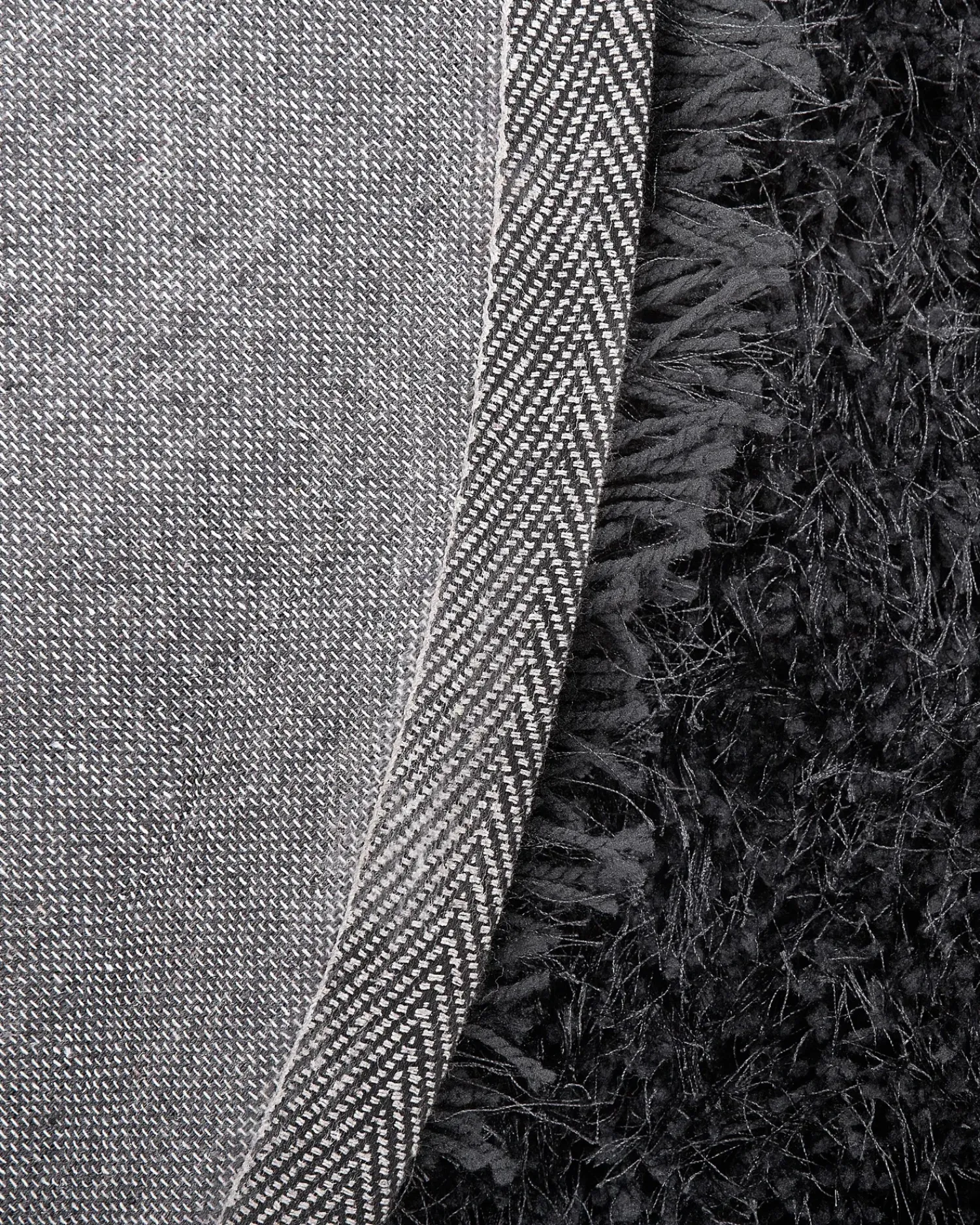 Outlet Beliani Tappeto Shaggy CIDE Nero