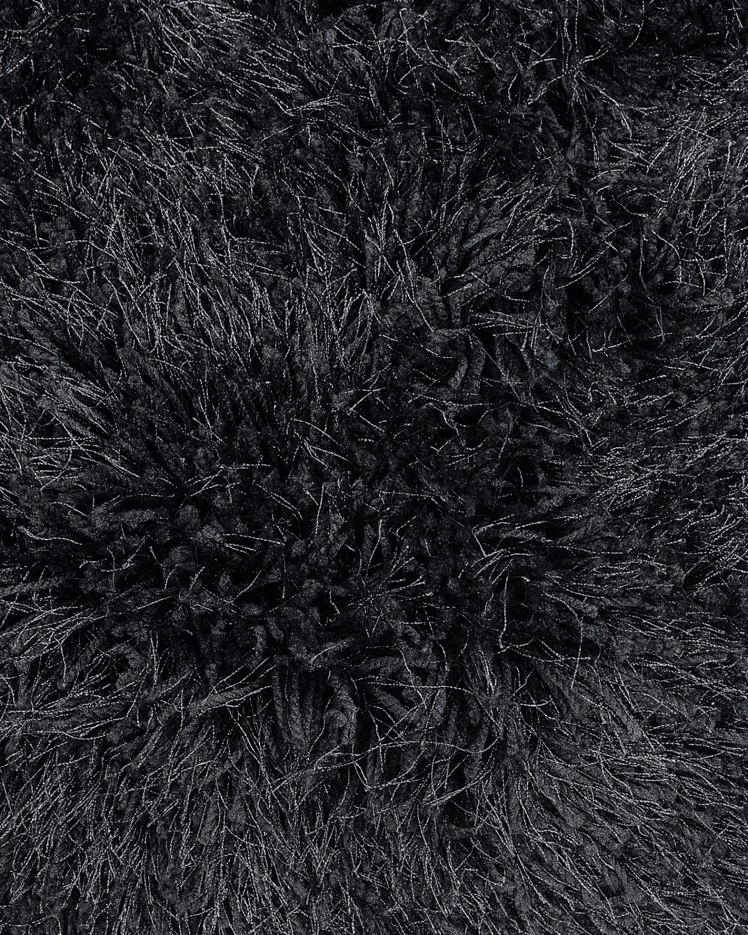 Outlet Beliani Tappeto Shaggy CIDE Nero