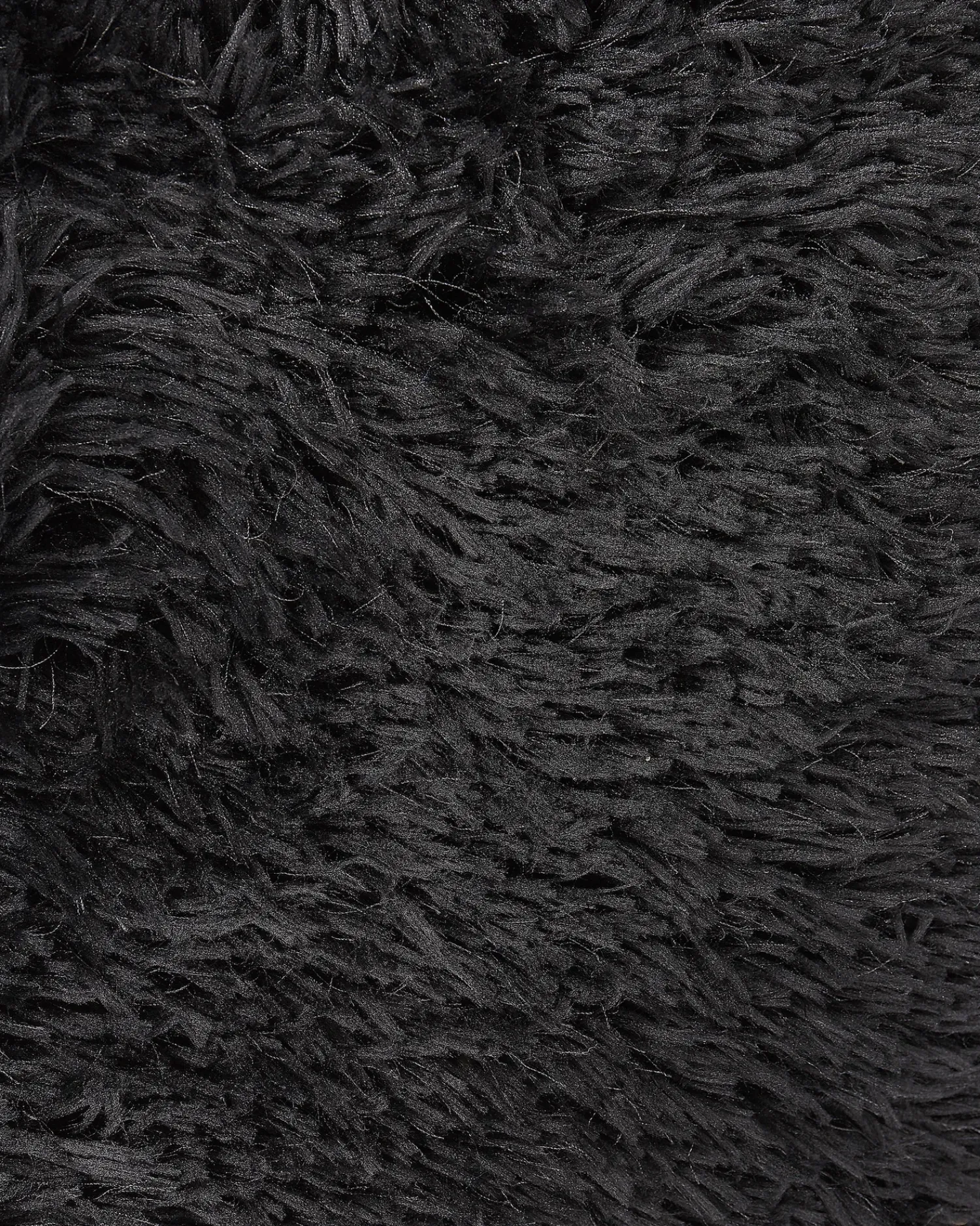 Beliani Tappeto Shaggy CIDE Nero