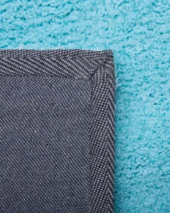 New Beliani Tappeto Shaggy DEMRE Azzurro Blu