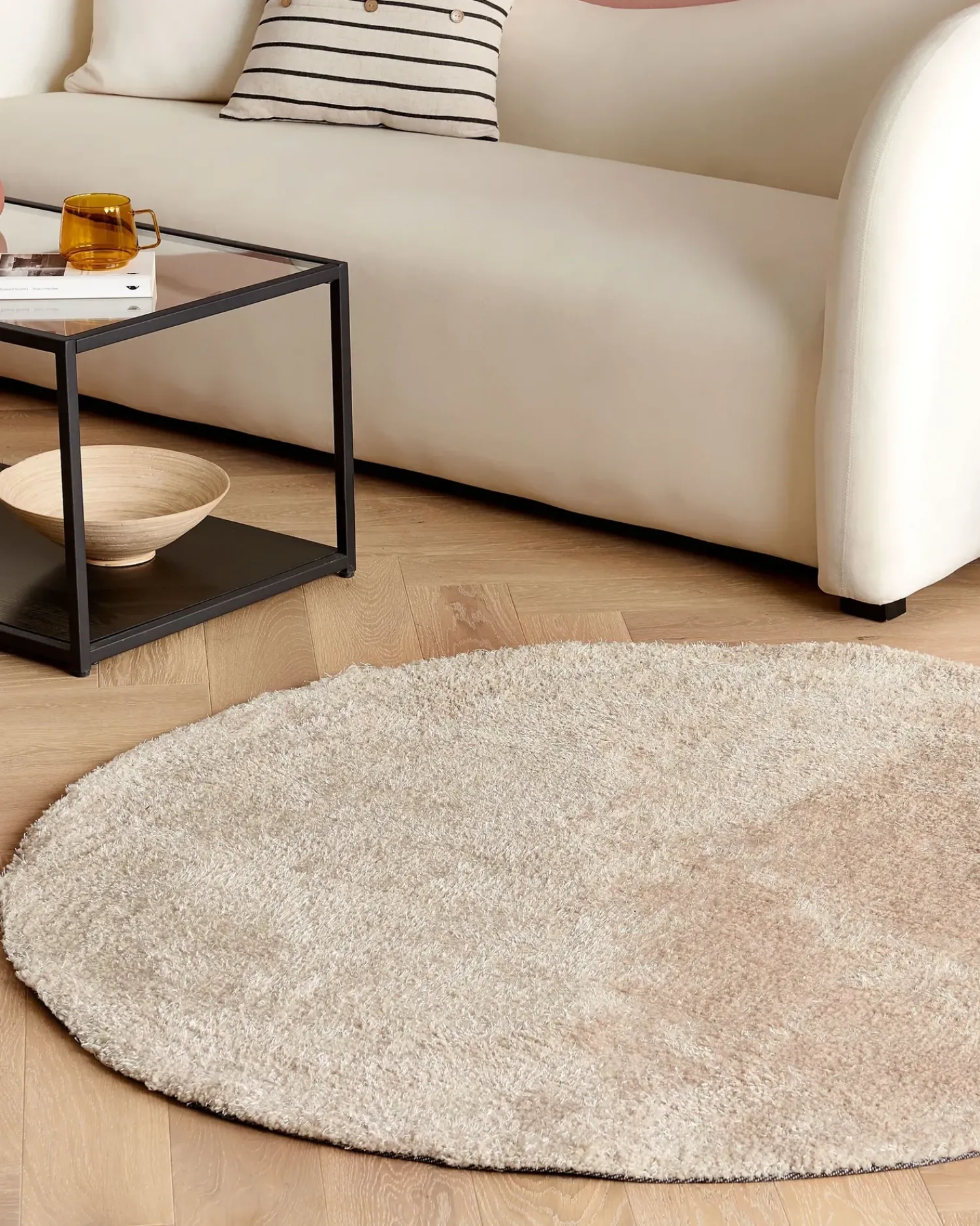 Best Beliani Tappeto Shaggy DEMRE Beige