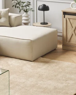 Beliani Tappeto Shaggy DEMRE Beige