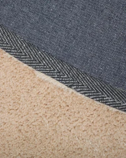 Beliani Tappeto Shaggy DEMRE Beige