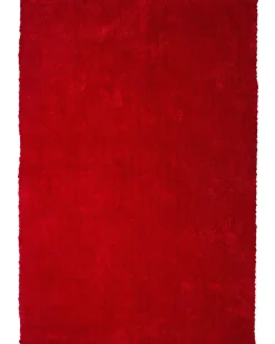 Discount Beliani Tappeto Shaggy DEMRE Rosso