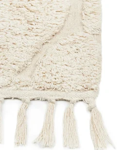 Discount Beliani Tappeto SILCHAR Cotone Beige