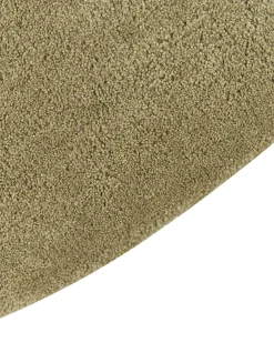 Sale Beliani Tappeto SINJUWI Multicolore ø 140 cm Lana Beige Bianco Verde Multicolore